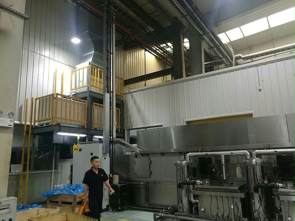 冷却隧道整改工程--米巴